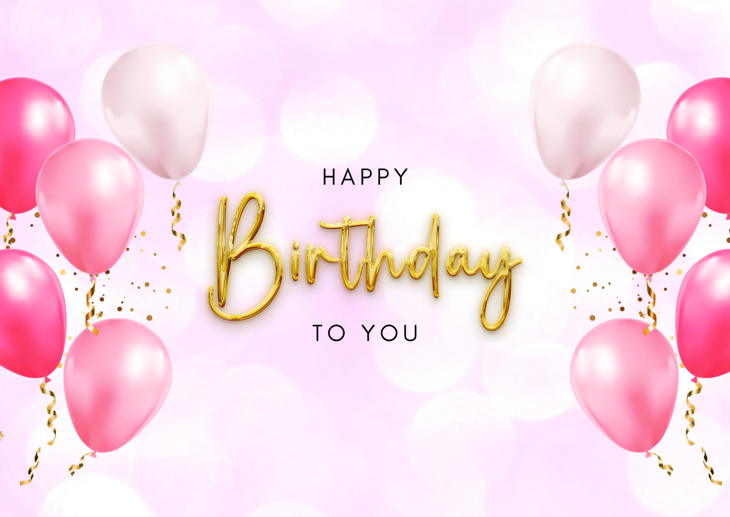 メッセージカード:HAPPY Birthday