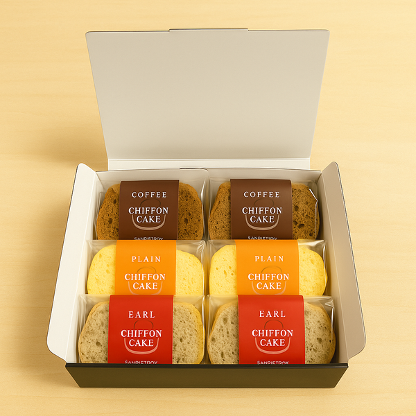 シフォンケーキギフトセット|(Mix)６個入り