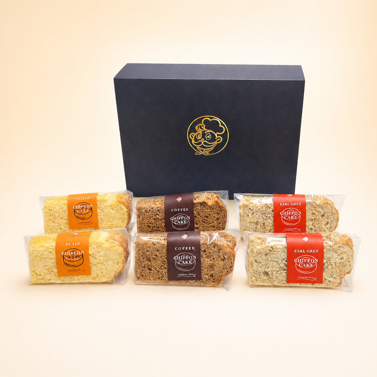 シフォンケーキギフトセット|(Mix)６個入り【送料無料】