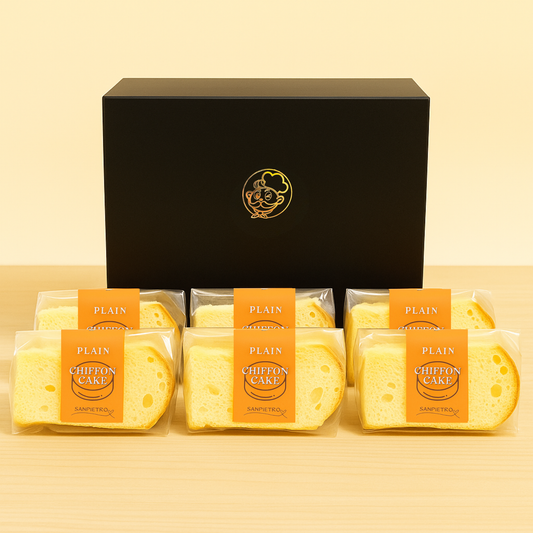 シフォンケーキギフトセット|（プレーン） 6個入り