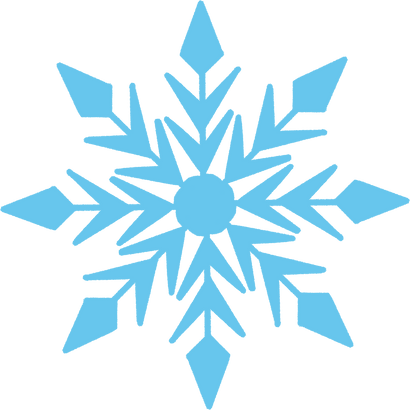 Snowflake Frozen Sticker 